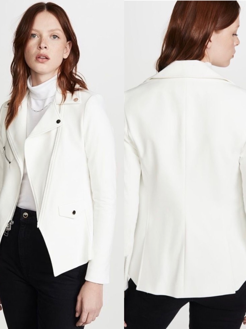 Veronica Beard Scuba Hadley Jacket in White Sz 10
